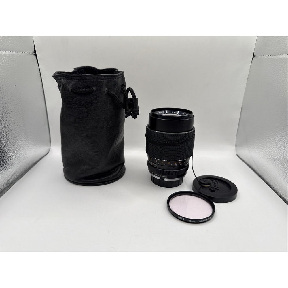 Focal MC Auto 1:2.8 F= 135mm Camera Lens No. 784548 With Case & Skylight Filter